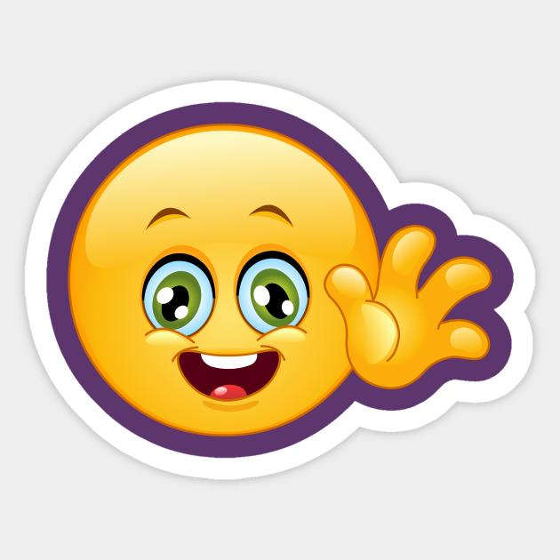 Smiley Hi Emoji 2361